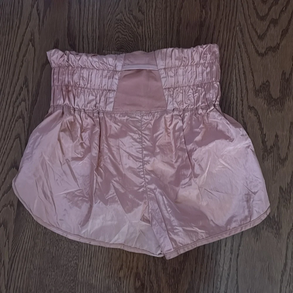 Free People Women's The Way Home Satin mauve Pink Shorts